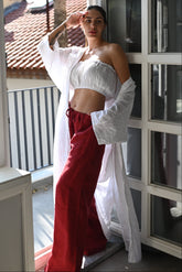 Muslin Long Shirt White